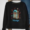 Vintage Jukebox Classic Sock Hop Jukebox Record Player Sweatshirt Gifts for Old Women