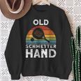 Vintage Old Butterhand Padel Sweatshirt Geschenke für alte Frauen