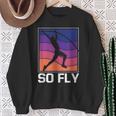 Vintage Pole Vault Retro Track And Field Sweatshirt Gifts for Old Women