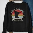 Vintage Retro Land Of 10000 Lakes 1858 Minnesota Sweatshirt Gifts for Old Women