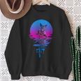 Vintage Retro Sunset Dutch Shepherd Sweatshirt Gifts for Old Women