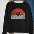 Vintage Retro Wolf Spider Sweatshirt Gifts for Old Women