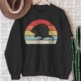 Vintage Retro Wühlmaus Sweatshirt Geschenke für alte Frauen