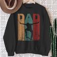 Vintage Skateboard Dad Daddy Silhouette Father's Day Sweatshirt Gifts for Old Women