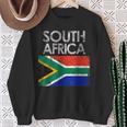 Vintage South Africa African Flag Pride Sweatshirt Gifts for Old Women