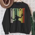 Vintage Spirit Of Detroit Retro Detroit Sweatshirt Gifts for Old Women