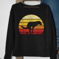 Vintage Sunset Labrador Retro Dog Pooping Old School Classic Sweatshirt Gifts for Old Women