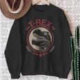 Vintage T-Rex Dinosaur Tiranosaurio Dinosaurio Regalo Camisa de entrenamiento Regalos para ancianas