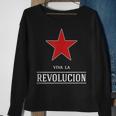 Viva La Revolucion Red Star Es Lebe Die Revolution Sweatshirt Geschenke für alte Frauen