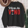 Viva Laino – Weinliebhaber Rotwein Weißwein Sweatshirt Geschenke für alte Frauen