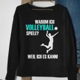 Volleyballer Idea For Volleyballer Sweatshirt Geschenke für alte Frauen