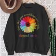 Vote Like Your Granddaughter's Rights Depend On It Sweatshirt Gifts for Old Women
