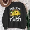 Walking Taco Tacos Lovers Costume Tacos Sweatshirt Gifts for Old Women