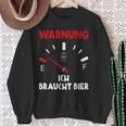 Warnung Ich Brauche Bier Lustige Sweatshirt Geschenke für alte Frauen