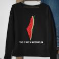 Watermelon 'This Is Not A Watermelon' Palestine Collection Sweatshirt Gifts for Old Women