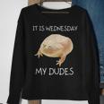 It Is Wednesday My Dudes Sweatshirt Gifts for Old Women