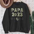 Werdender Papa 2023 Frischgebackener Papa 2023 Geburt Papa Kapuzenjacke Sweatshirt Geschenke für alte Frauen