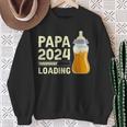 'Werdender Papa Zututkunft Papa Papa 2024 Loading' Sweatshirt Geschenke für alte Frauen