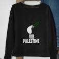 West Bank Middle East Peace Dove Olive Branch Free Palestine Sweatshirt Gifts for Old Women