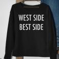 West Side Best Side Manhattan Nyc 212 Pride Sweatshirt Gifts for Old Women