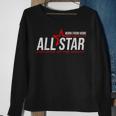 Wfh Work From Home All Star Allstar Employee Of The Month Sweatshirt Gifts for Old Women