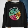 Whoa Black Betty 70'S Classic Rock Music Pie Chart Sweatshirt Gifts for Old Women