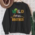 Wild Brother Birthday Zoo Field Trip Squad Matching Family Sweatshirt Gifts for Old Women