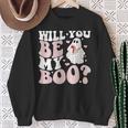 Will You Be My Boo Sweatshirt Gifts for Old Women