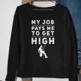 Window Washer Window Cleaning Sweatshirt Gifts for Old Women