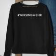 Wir Sind MehrConcert Versus Right Chemnitz Sweatshirt Geschenke für alte Frauen
