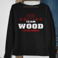 Wood Surname Family Last Name Team Wood Lifetime Member Sweatshirt Gifts for Old Women