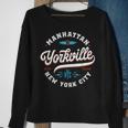 Yorkville Manhattan New York Vintage Graphic Sweatshirt Gifts for Old Women