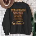 Youre Welcome Black History Month African Inventor Innovator Sweatshirt Gifts for Old Women