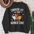 Zuhause Ist Wo Meine Hühner Sind Farmer S Sweatshirt Geschenke für alte Frauen