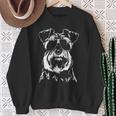 Zwergschnauzer Cool Dog Dog Sweatshirt Geschenke für alte Frauen
