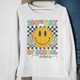 100Th Day Of School Vibes Cute Smile Face 100 Days Of School Sweatshirt Gifts for Old Women