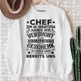 40Th Birthday Chef Für Dich Das Beste 40 Jahre Gray Sweatshirt Geschenke für alte Frauen