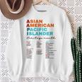 Aapi Asian American And Pacific Islander Heritage Month 2024 Sweatshirt Gifts for Old Women