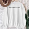 Adios Bitchachos Mexican Cinco De Mayo Drinking Sweatshirt Gifts for Old Women