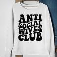 Anti Social Wives Club Wife Sweatshirt Gifts for Old Women