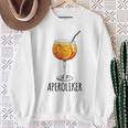 Aperoliker Team Spritz Fan Team Aperoliker Gray Sweatshirt Geschenke für alte Frauen