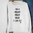 Aviation Pilot I'm A Pilot I Can Fly Aviation Aircraft Sweatshirt Gifts for Old Women