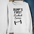 Baby Bump's First Football Season Maternity Sweatshirt Gifts for Old Women