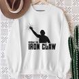 Behold The Iron Claw Famous Pro Wrestling Move Sweatshirt Gifts for Old Women
