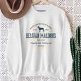 Belgian Malinois Vintage Belgian Shepherd Malinois Sweatshirt Geschenke für alte Frauen