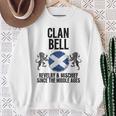 Bell Clan Scottish Family Name Scotland Heraldry Sweatshirt Gifts for Old Women