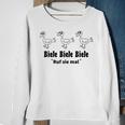 Biele Biele Biele White Sweatshirt Geschenke für alte Frauen