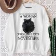Born In November Sweatshirt Gifts for Old Women