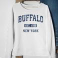 Buffalo New York Ny Vintage Athletic Sports Sweatshirt Gifts for Old Women