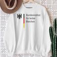 Bundesinstitut Für Leckere Bierchen Delicious Bier Party Sweatshirt Geschenke für alte Frauen